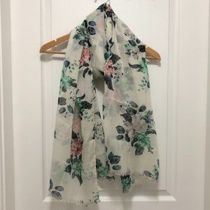 *BRAND NEW* Banana Republic Sheer Floral Scarf
